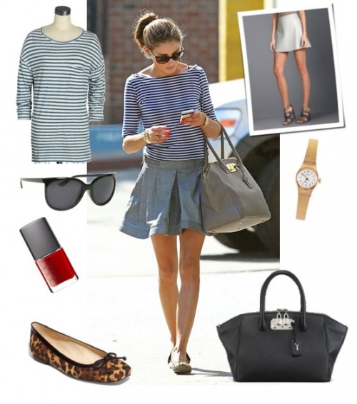 Mix đồ mùa hè đẹp như Olivia Palermo (6)