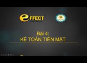 HDSD – EFFECT – EFFE – Bài giảng 04 – Kế toán tiền mặt