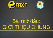 HDSD – EFFECT – EFFE – Bài giảng 00 – Giới thiệu chung