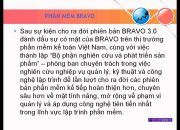 PHẦN MỀM BRAVO