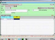 Tự học phần mềm kế toán Effect hướng dẫn Cập nhật số dư ban đầu