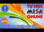 Học Online Phần Mềm Kế Toán MiSa 2017 Miễn Phí – Chuyển lợi nhuận đầu năm #09