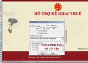 Phần mềm kế toán VACOM chuyển sang HTKK 3.2.1