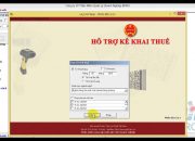 Kết xuất thuế sang phần mềm HTKK (phần mềm kế toán BORO ACCOUNTING)