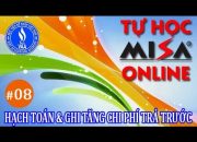 Học Online Phần Mềm Kế Toán MiSa 2017 Miễn Phí – Hạch toán mua chi phí trả trước #08