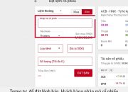 [TCBS] Hướng dẫn đặt lệnh cổ phiếu trên Hệ thống TCInvest mới