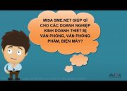 Phần mềm kế toán MISA SME.NET cho doanh nghiệp thuộc lĩnh vực thiết bị văn phòng, điện máy…