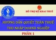 Hướng dẫn quyết toán thuế thu nhập doanh nghiệp mới nhất – Lập kết quả kinh doanh 03-1A