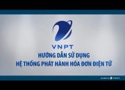 Hướng dẫn sử dụng hệ thống phát hành hóa đơn điện tử VNPT thông qua website Phần 1