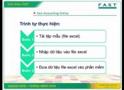 Tiện ích 2 – Lấy số dư đầu kỳ từ Excel vào phần mềm Fast Accounting Online