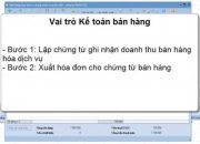 Cách hạch toán bán hàng hóa dịch vụ trong nước trên phần mềm MISA SME.NET 2017