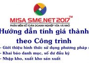 Tính giá thành theo CÔNG TRÌNH – Phần 1: Khai báo, xuất kho NVL và CP phát sinh | Học MISA Online