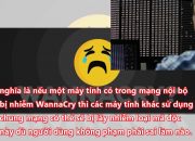 Ransomware lây nhiễm lên máy tính bằng cách nào