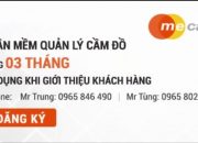 [Phần mềm cầm đồ]  Hướng dẫn sử dụng menu "Báo cáo"