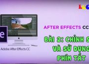 Học kỹ xảo điện ảnh với After effects cc 2018 – Bài 2: Cách sử dụng công cụ (tool) và các phím tắt