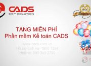 Hướng dẫn cài đặt Phần mềm Kế toán CADS Finance 4.0