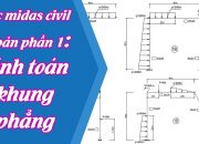 |Học midas civil cơ bản| Phân tích tính toán khung phẳng bài 1A  – Ths Nguyễn Văn Vĩnh