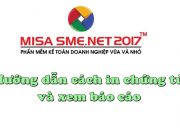 Hướng dẫn cơ bản sử dụng phần mềm – Buổi 13 – In chứng từ & xem Báo cáo | Học MISA Online