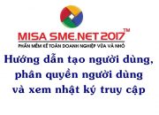 Tạo người dùng, phân quyền người dùng trên MISA SME.NET 2017 | Học MISA Online