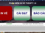 Phần mềm in vé khu vui chơi, hồ bơi TVsoft 1.0