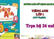 Tiếng Anh lớp 1(ABC)||Trọn bộ 26 Unit