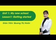 Unit 1- Getting Stared – tiếng Anh lớp 6 – cô Quang Thị Hoàn