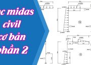 |Học midas civil cơ bản| Phân tích tính toán khung phẳng bài 1B – Ths Nguyễn Văn Vĩnh