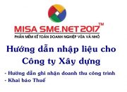 Công ty XÂY DỰNG – Phần 7: Ghi nhận doanh thu công trình & Khai báo Thuế | Học MISA Online