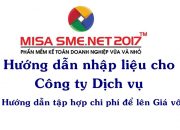 Công ty DỊCH VỤ – Phần 6: Tính giá thành | Học MISA Online