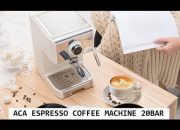 Máy pha cà phê espresso ACA – ACA coffee espresso maker 20BAR