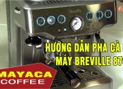 Máy pha cà phê Breville 870 Trực quan, tốc độ, tiếng ồn, chất lượng pha