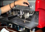 test máy pha cafe elektra sấm nhiệt đới