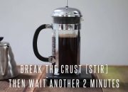 Cách pha cà phê bằng bình French Press