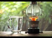 Cách pha cà phê và trà bằng bình Syphon