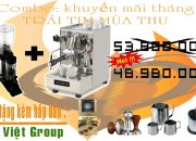 COMBO HOT | Máy Pha Cafe EXPOBAR 61 LEVA 1 GR + Máy xay CUNILLl SPACE | KHUYẾN MÃI KHỦNG MÙA THU