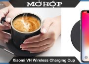 Mở hộp đế sạc không dây hâm nóng cốc cafe Xiaomi VH Wireless Charging Cup