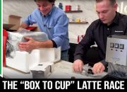 The "Box to Cup" Unboxing Challenge: The Race to Unpack Espresso Machines and Make a Latte