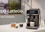 Philips Series 2200 LatteGo EP2231/40 Automatic Coffee Machine – How to Install and Use