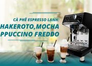 Cách pha chế 3 loại cà phê Espresso lạnh bằng bằng máy và ca đánh sữa | Siêu Thị ĐVP Market