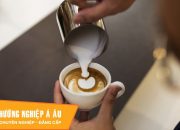 Cách pha chế cà phê Latte Art cơ bản đơn giản | Học Barista