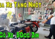 6triệu mua được em này ở tiệm xe máy cũ lâu năm Tây Ninh báo giá và nổ máy từng chiếc có xe 50cc zin