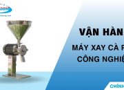 Xay cafe bột mịn bằng máy xay cafe công nghiệp công suất cao