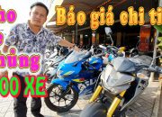 Chưa từng thấy Kho moto xe máy cũ giá rẻ nào ở Bình Dương TPHCM miền Tây lớn như Tèo 7 Lẻ Tây Ninh