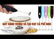 MÁY ĐÁNH TRỨNG MINI VÀ TẠO BỌT CÀ PHÊ