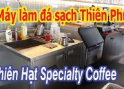 Máy làm đá sạch cho Thiên Hạt Speacialty coffee, máy làm đá viên mini – 0908859573